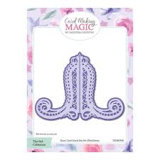 Triple honeycomb z fold card making die : Craft Essentials The Christina Griffiths Card Making Magic Collectio Craftonline