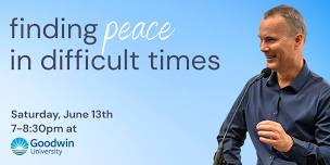 Finding Peace in Difficult Times