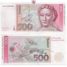 Convert 1 euro to chinese yuan renminbi. Bundesrepublik Deutschland 500 Dm 01 08 1991 I Rb 301a Ad 500 Dm 01 08 1991 Rb 301a Ad P Fast Kassenfrisch 500 00 Deutsche Mark Dm Scheine Munzen