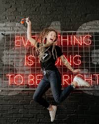 You know that 'Gram-worthy neon sign. We've all taken photos of it.  "Everything is going to be alright." But why this phrase exactly? Zane Hunt,  co-founder, explains he was inspired by Detroit's