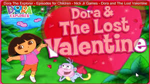 Nick jr games for girls. Dora The Explorer Episodes For Children Nick Jr Games Dora And The Lost Valentine Desenho Dora Video Dailymotion