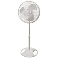 16 Oscillating Stand Fan In White Lasko Pedestal Fan Lasko Floor Fan