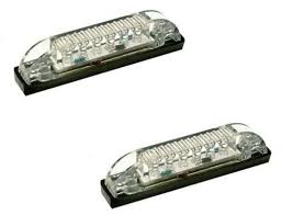 Seachoice Pair Led Underwater Light Strips Waterproof 4 12v White Scp 03001 Ebay