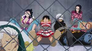 Datei Ruffylawsmoker Gefangen Jpg One Piece Comic One Piece Manga One Piece Episodes