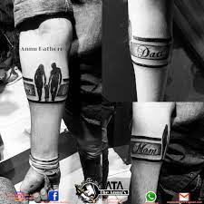Arm Band Tattoo Arm Band Tattoo Mom Dad Tattoos Band Tattoos For Men