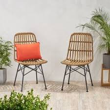 Zipcode Design Pineville Rattan Stacking Patio Dining Chair Wayfair In 2020 Dining Chairs Patio Dining Chairs Outdoor Dining Chairs