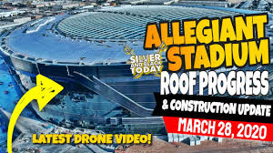 Davis wade stadium, officially known as davis wade stadium at scott field is the home venue for the mississippi state bulldogs football team. Allegiant Stadium Las Vegas Roof Progress Construction Update 3 28 2020 Youtube