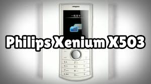 Photos of the Philips Xenium X503