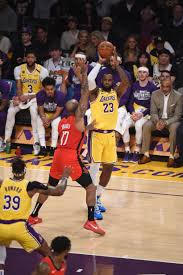 Big block by lebron james. Photos Lakers Vs Rockets 02 06 2020 Los Angeles Lakers Lakers Vs Rockets Los Angeles Lakers Lakers