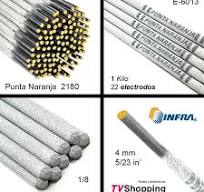 Electrodos 6013 1/8 Punto Naranja Infra 1kg | MercadoLibre