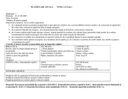 In cantec familia mea, familia mea tralalla, versuri familia mea. Doc Planificare Noul Curriculum 2 Iancu Codreanu Andreea Academia Edu