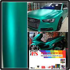 ( laminasi dibawah 140gr : Stiker Motor Warna Chrome Hijau Torquise Doff Skotlet Scotlet Skotlite Sticker Motor Shopee Indonesia