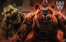 Five Nights At Freddy S 4 Golden Freddy Nightmare Fredbear 11 X Wizyakuza Com Freddy S Nightmares Anime Fnaf Fnaf