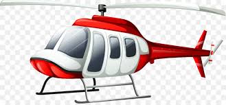Berwarna vektor gambar helikopter di penerbangan. Helikopter Royaltyfree Fotografi Saham Gambar Png