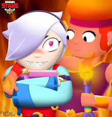 Colette is going to get you! Colette And Amber Fan Art From Brawl Stars By Zenitsupainter On Deviantart