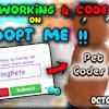 Robux* adopt me codes 2019 free halloween pets! 1