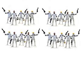 Officer ranks of the galactic republic & sith empire. 5 Star Wars Clone Wars Republic Trooper Gun Ship Pilot Removable Helmet Figure