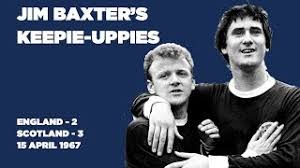 So sure enough, even if strike remains the greatest in the scottish canon, even its shimmering futility holds nothing compared to that match, and that moment, against england in 1967. Jim Baxter Keepie Uppie Against England 1967 Youtube