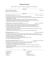 child care director resume examples and