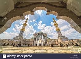 Kuala lumpur becomes a federal territory (wilayah persekutuan) with its own administration. Masjid Wilayah My Bundesgebiet Moschee In Kuala Lumpur Malaysia Stockfotografie Alamy