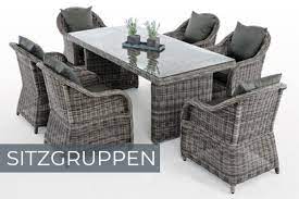 Terrasse oder den garten neu einrichten mit bequemen lounge möbel aus rattan. Polyrattan24 De Polyrattan Clp