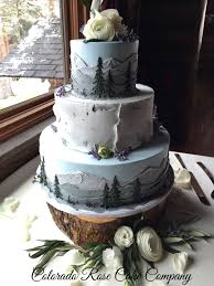 We Love Working With Colorado Rose Cake Company Mountain Wedding Cake Fall Wedding Cakes Floral Wedding Cakes