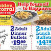 Most golden corral restaurants observe the following hours: 3