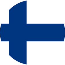 The finnish flag is a blue cross on a white field. Finland Flag Icon Country Flags