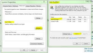 How Do I Delete A User Profile On A Windows 7 Machine That Is Part Of A Domain Super User