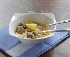Indonesian Medan Food Rice Noodle And Beef Curry Bihun Kari Beef Curry Food Indonesian Food