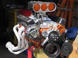 Mopar Wedge Head La 318 4 Barrel Intake Customized Built To 340 Specs Motores Cochera