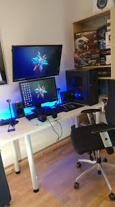 My Battlestation D Modern Home Offices Computer Desk Setup Laptop Gaming Setup