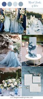 Maybe you would like to learn more about one of these? 10 Prettiest Blue Wedding Color Combos For 2018 2019 Elegantweddinginvites Com Blog