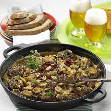 Frikadellen In Waldpilz Rahm Rezept Lecker Fleisch Gerichte Waldpilze Rezepte