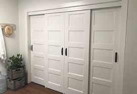 Homedeco hardware 8 ft rustic sliding barn door rolling antique flat black steel tracks single doors kit. Bypass Closet Doors Interior Redoux