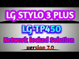 1.5.22 para su android stylo 3 plus, tamaño del archivo: Lg Tp 450 Stylo 3 Plus Network Unlock Solution Youtube
