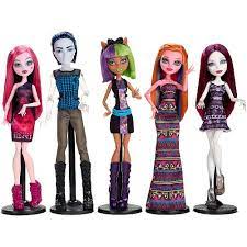 Monster High Maul Monsteristas Freaky Dolls 5 Pack Monster High Munecas Monster High Munecas