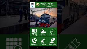 How To Use App Of Pakistan Railways Booking Online Seat E Ticketing Youtube