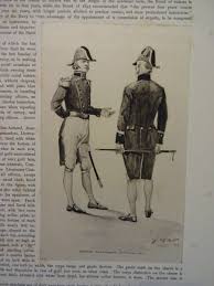 Great B/W Print- "COMMODORE, STAFF ..., 1854" by Hugh Ditzler, 1890 by G.B.