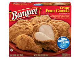 Banquet's original crispy fried chicken is a close second. Banquet Original Fried Chicken 29 Ounce 12 Per Case Amazon Com Grocery Gourmet Food