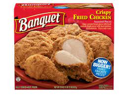 Correctly stored, frozen fried chicken can last up to four months. Banquet Original Fried Chicken 29 Ounce 12 Per Case Amazon Com Grocery Gourmet Food