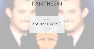 Zachary Scott Biography
