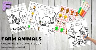 Free printable free printable letter crafts. Free Printable Farm Animals Activities For Preschoolers
