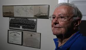 Young sailor encountered dangerous enemy submarines in peacetime