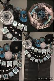 Birthday Blue Black And Silver Party Decorations Black And Silver Birthday Party 21 Birthday Party Decorations Party Paper Flowers Birthday Party Paper