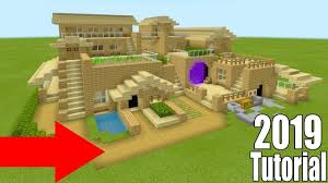 Minecraft Tutorial How To Make A Ultimate Wooden Survival Base 2 2019 Tutorial Youtube Cool Minecraft Houses Minecraft House Designs Minecraft Tips