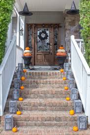Haunted Halloween Front Porch Halloween Decorations Apartment Halloween Front Porch Porch Decorating