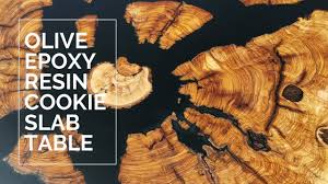 How to pick the perfect coffee table. Pangea Olive Epoxy Resin Cookie Slab Coffee Table Olive Youtube