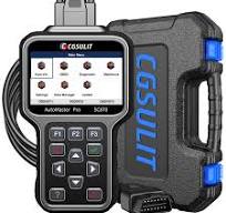 CGSULIT OBD2 Scanner Diagnostic Tool, All System Code Reader Car Scanner  with Oil Light/EPB Reset Service, SC870 Check Engine ABS SRS Airbag ...