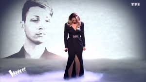Photo : Leona Winter lors du prime de "The Voice 8" du 18 mai 2019, sur TF1 
